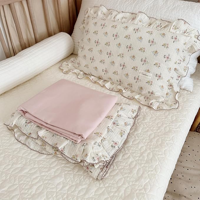 AOJIM Muslin Cotton Kids Pillowcase - Image 4