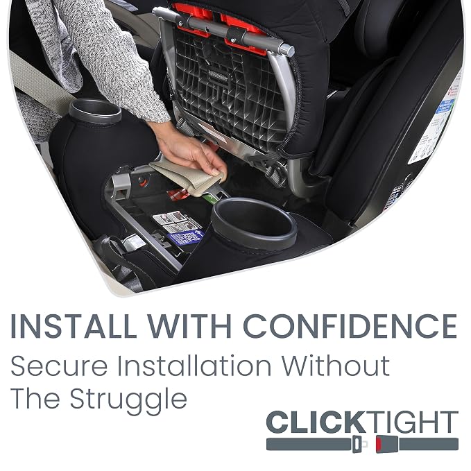 Britax One4Life ClickTight All-in-One Car Seat, Eclipse Black - Image 4
