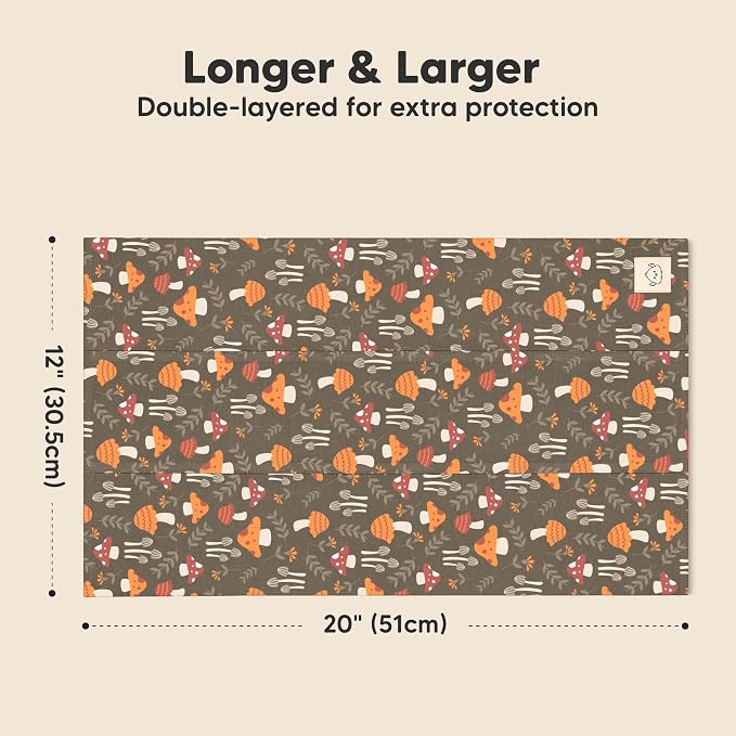 Organic Burp Cloths Baby Boy, Girl - Image 3