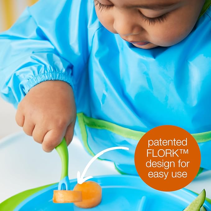 b.box Toddler Cutlery Set: Patented FLORK™ Designed Fork, Spoon & Travel Case - Image 6