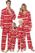 Schbbbta Family Matching Pajamas Holiday Sleepwear Long Sleeve Pjs Sets by SchbbbtaTouchYourLife