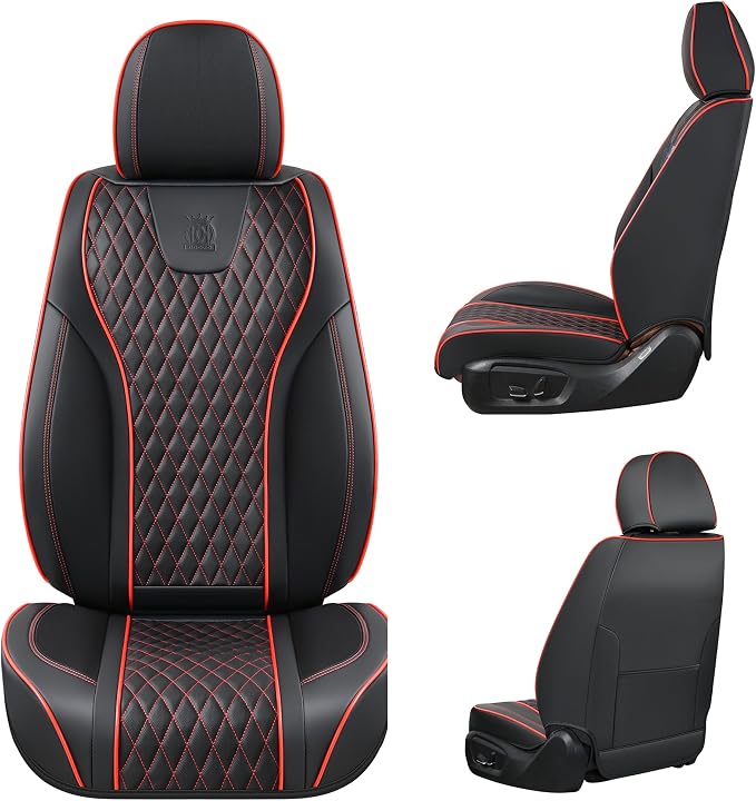 Doogo Front Car Seat Covers, Seat Covers 2 Piece, Automotive Seat Covers - Image 6