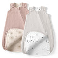 lulumoon Sleep Sack Muslin for Baby: Cotton Wearable Blanket for 3-9 Months by Lulumoon
