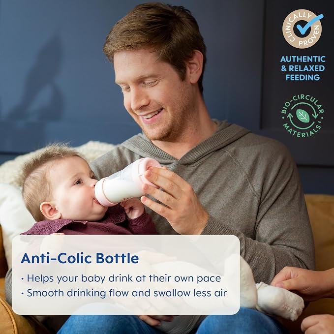 MAM 9oz Easy Start Anti-Colic Baby Bottles, Medium Flow - Image 3