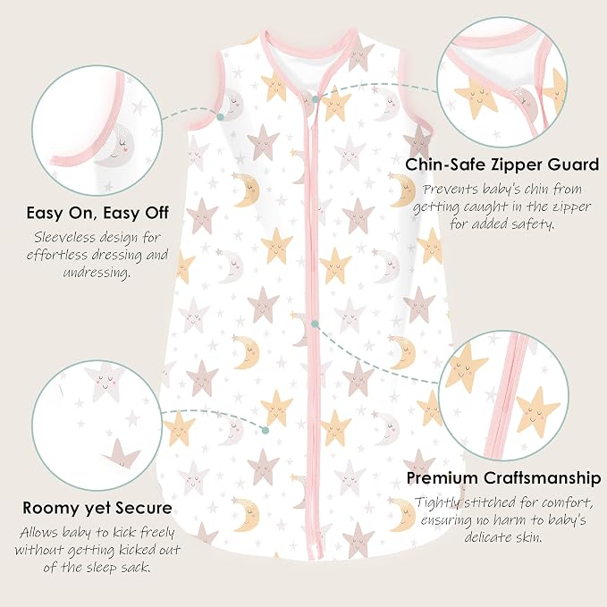 Cute Castle Baby Sleep Sack 0-6 Months - Image 3
