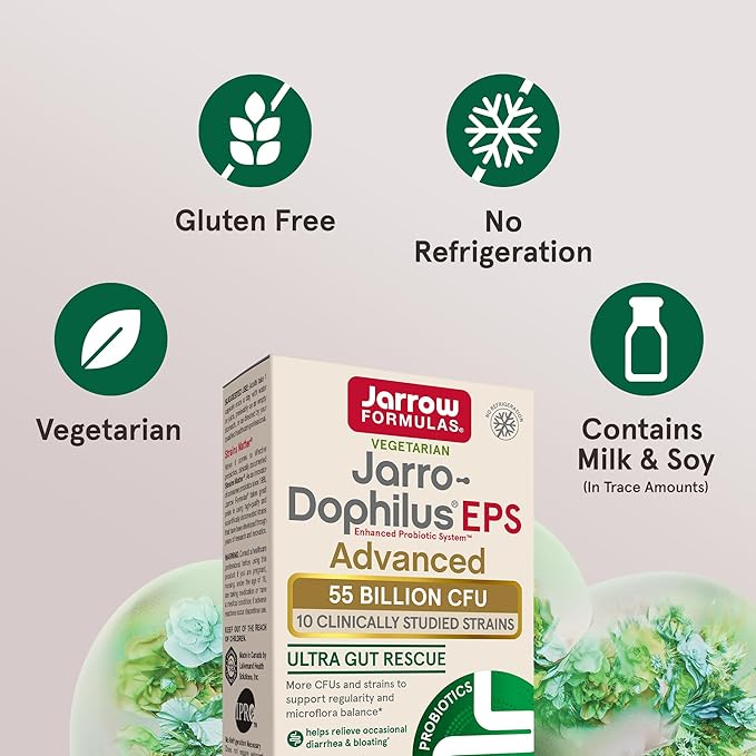 Jarrow Formulas Jarro-Dophilus EPS Advanced, 55 Billion CFU Probiotics - Image 3