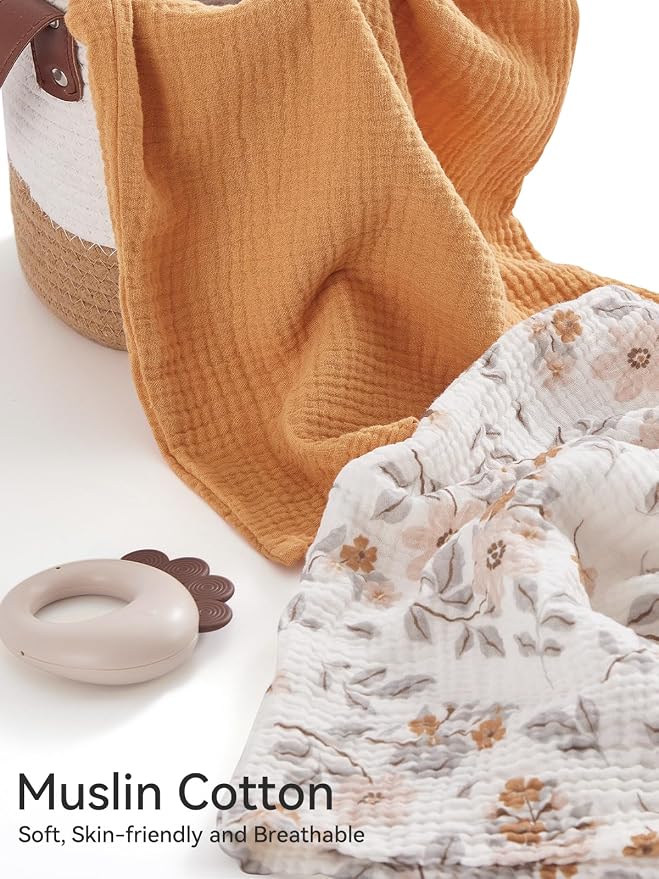 TILLYOU Muslin Toddler Pillowcase 2 Pack, 13x18 Soft Travel Cotton Pillow Case - Image 3