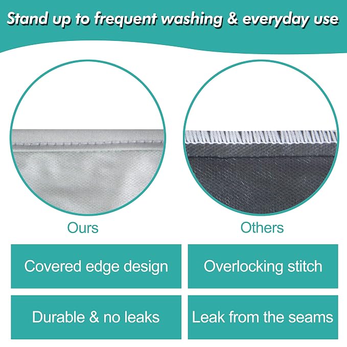 wegreeco Large Reusable Hanging Wet Dry Cloth Diaper Bag - Image 3