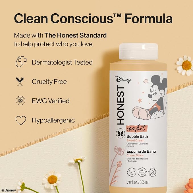 The Honest Company Foaming Bubble Bath | Gentle Enough - Image 5