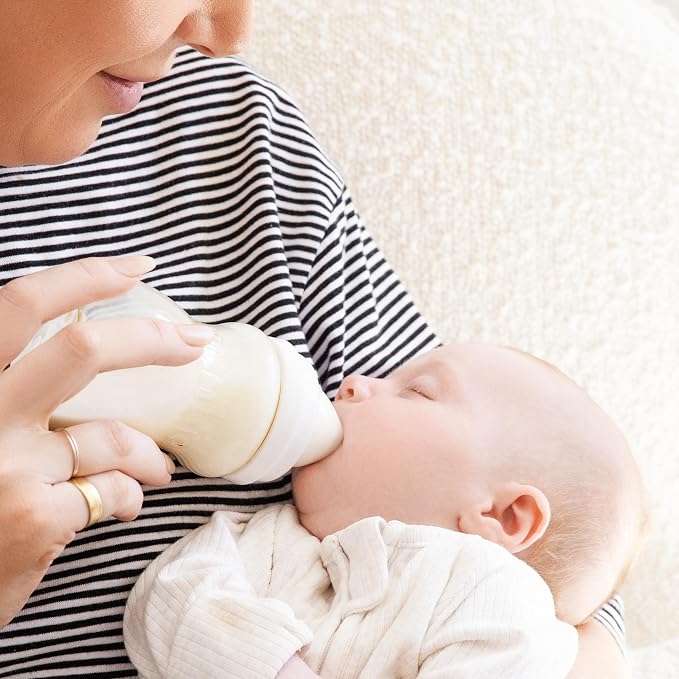 Minbie Newborn Breastfeeding Baby Bottle - Image 2