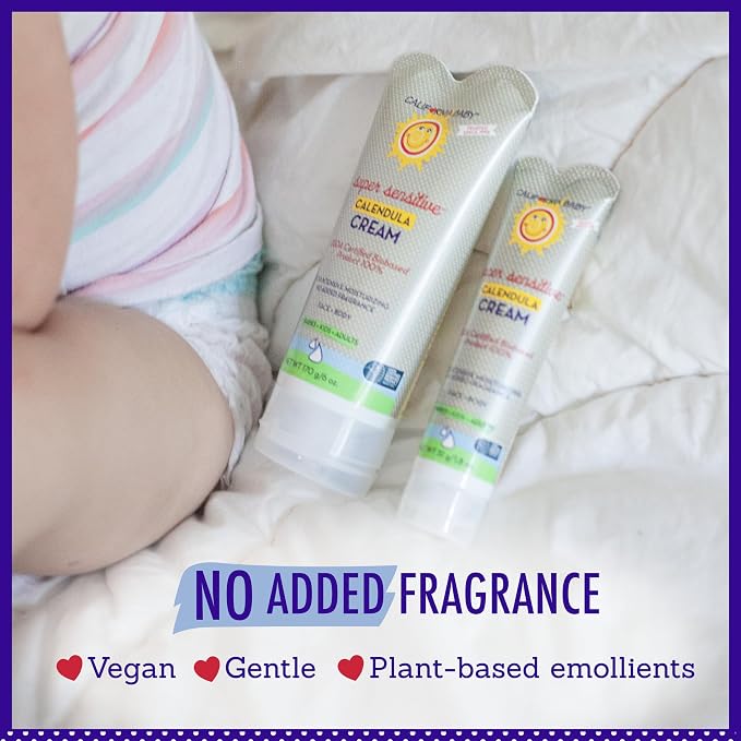 California Baby Calendula Cream | 100% Plant-Based Moisturizer | Soothing - Image 5