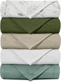 Muslin Receiving Blankets, Neutral Blanket Swaddling by LYRICHOMBABY