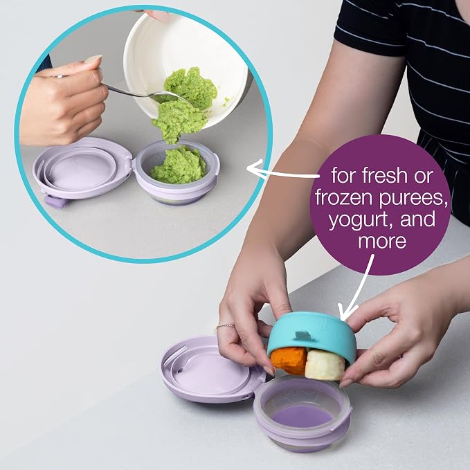 b.box Fill + Feed | Reusable Baby Food Pouch | - Image 7