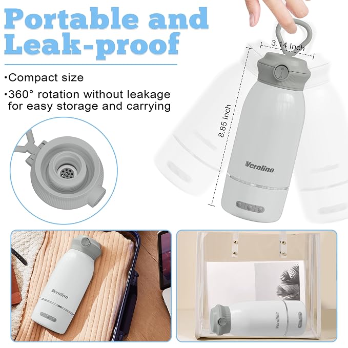 Portable Bottle Warmer, 17 Oz Travel Bottle Warmer - Image 4