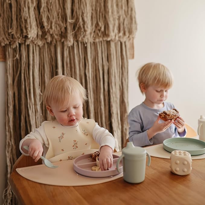 mushie Classic Silicone Suction Plate | BPA-Free Non-Slip Design - Image 4