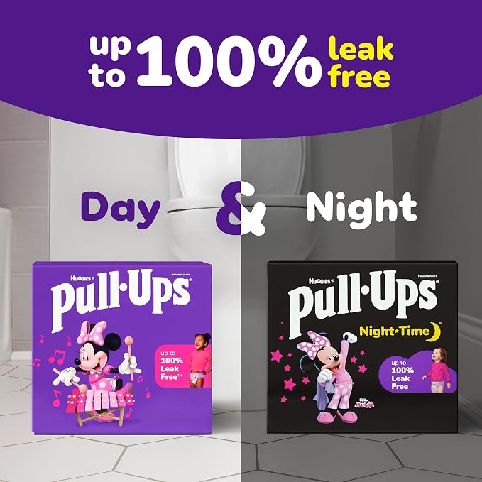 Pull-Ups Girls' Potty Training Pants, Size 4T-5T Training Underwear - Image 9
