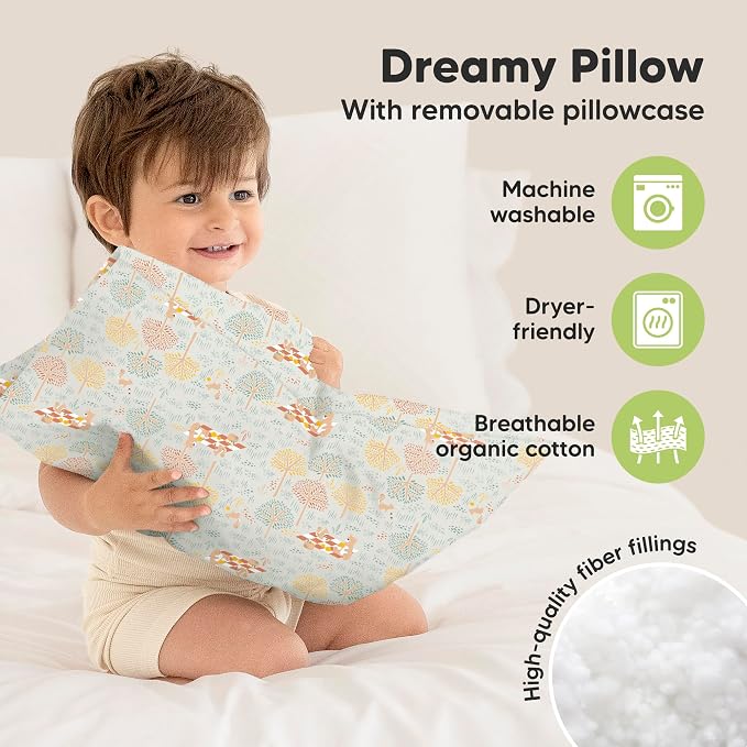 Toddler Pillow with Pillowcase - Image 4