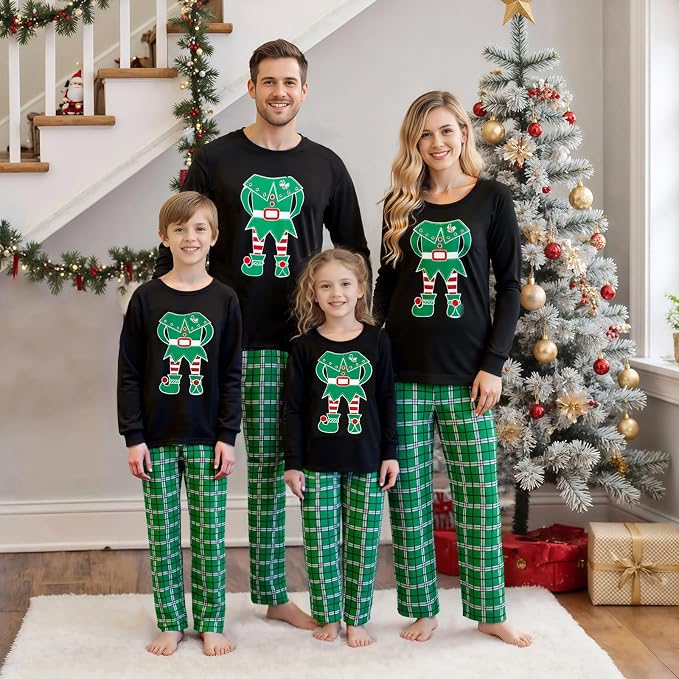 Awoscut Family Christmas Pajamas Matching Pajamas - Image 2