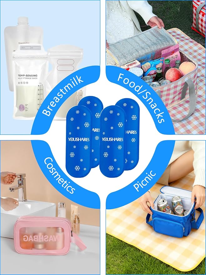 4 Pcs Small Breastmilk Ice Packs - Image 4