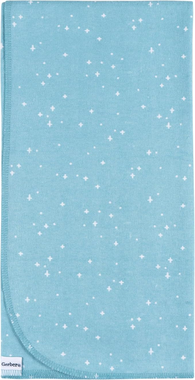 Gerber Unisex Baby 100% Cotton Flannel Receiving Blankets 30x30 Inches - Image 2