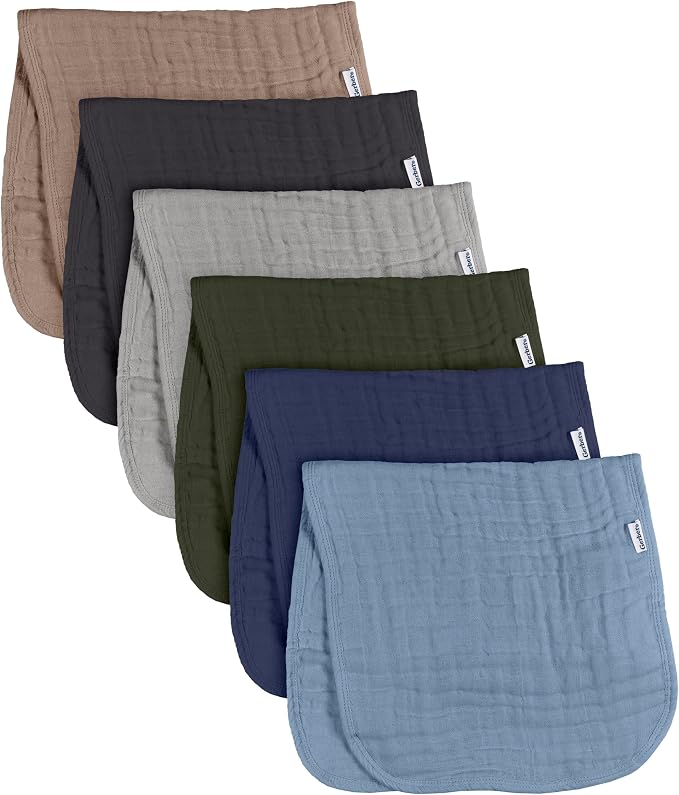 Gerber Baby Unisex Muslin Burp Cloths 72-Pack, Large Size 20" x 10" - Image 2