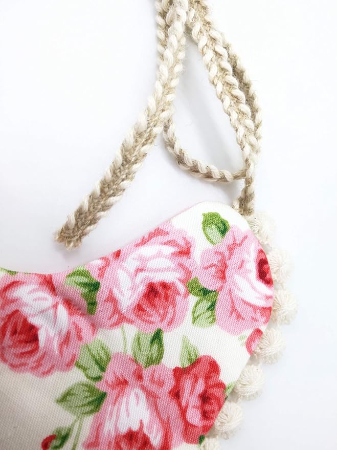 GZMM Baby Bib For Girls, Reversible Waterproof Handmade Natural Cotton Baby - Image 8