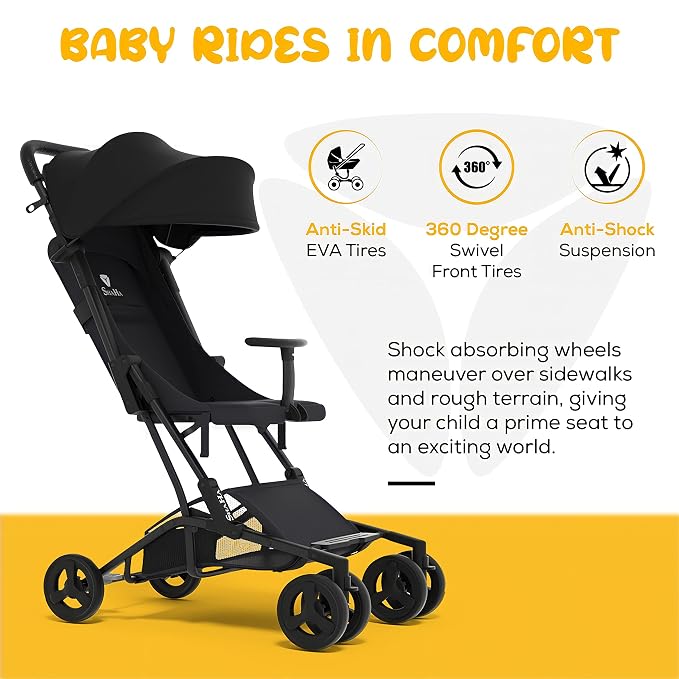 Lightweight Foldable Travel Stroller - Image 3