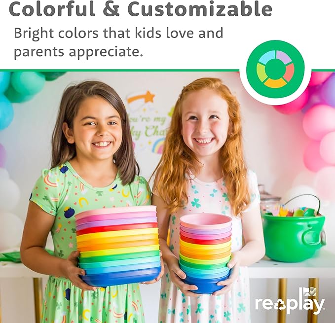 Re-Play 12 oz. Toddler Bowls Set of 4 - Image 3