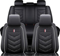 Leather Car Seat Covers Fit for LR Defender 2020-2025, 5 Seater Waterproof and by TENDER+GLOW