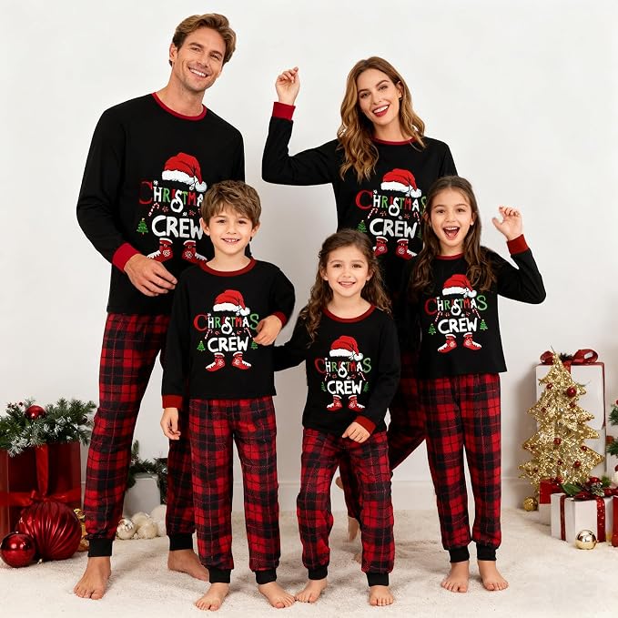 Awoscut Family Christmas Pajamas Matching Pajamas - Image 2