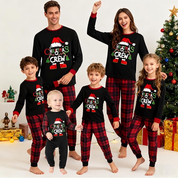 Awoscut Family Christmas Pajamas Matching Pajamas - Image 4