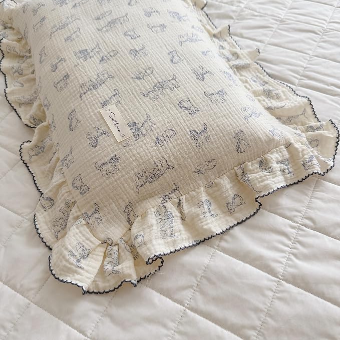 AOJIM Cotton Muslin Kids Pillowcase - Image 5
