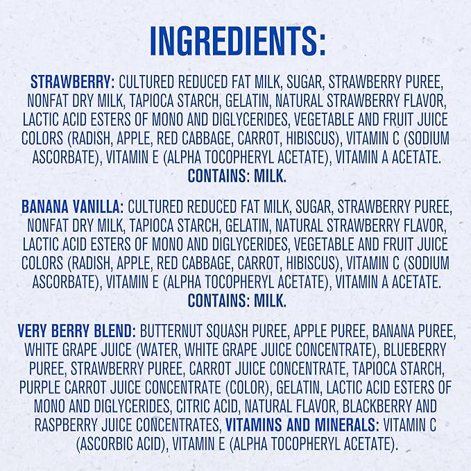 Gerber Stage 3 Baby Food Snacks, Strawberry, Banana Vanilla Yogurt Melts - Image 3