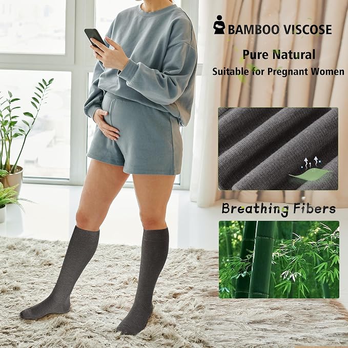 LEVSOX Viscose Made from Bamboo Compression Socks - Image 5