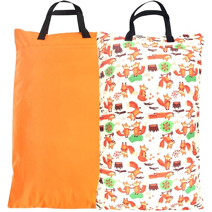 wegreeco Reusable Hanging Wet Dry Cloth Diaper Bag by wegreeco