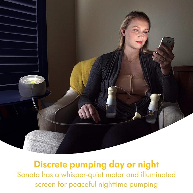 Medela Sonata Smart Breast Pump, Hospital Performance Double Electric Breastpump - Image 4