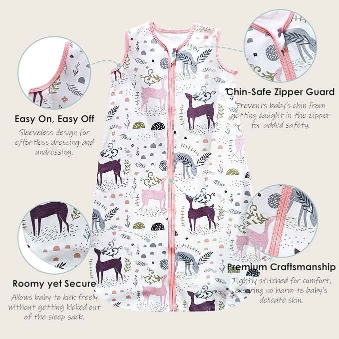 Cute Castle Baby Sleep Sack 0-6 Months - Image 3