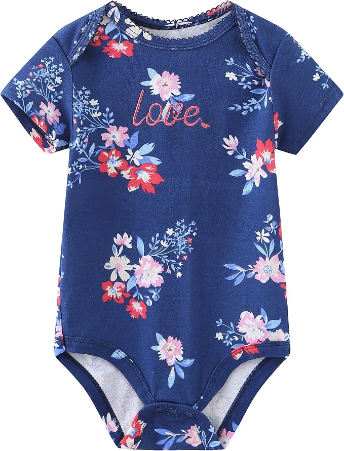Baby Layette Set Baby Boys' 9-Piece Bodysuits Pants Set Toddler Girl Boy Unisex - Image 4