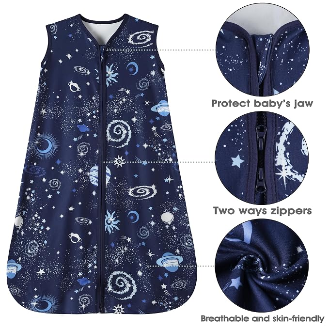 Baby Sleep Sack 18-24 Months Baby Wearable Blanket 100% Rayon Cotton 2-Way - Image 5