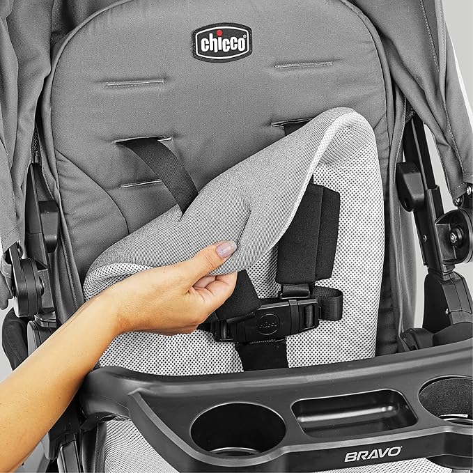 Chicco Bravo LE Trio Travel System, Bravo LE Quick-Fold Stroller - Image 8