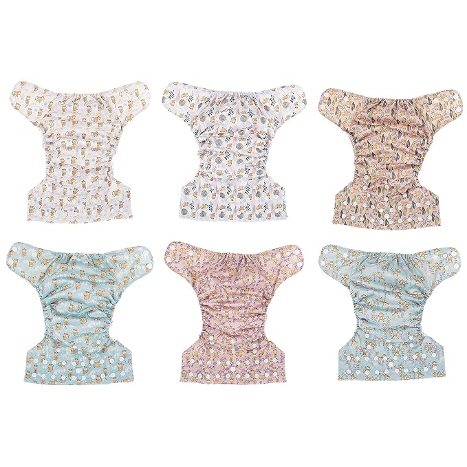 Simple Being Reusable Cloth Diapers, Double Gusset, One Size Adjustable - Image 4