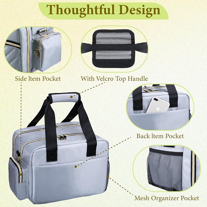 Breastmilk Cooler Bag Fits 6 Baby Bottles up to 9 Ounce - Image 6
