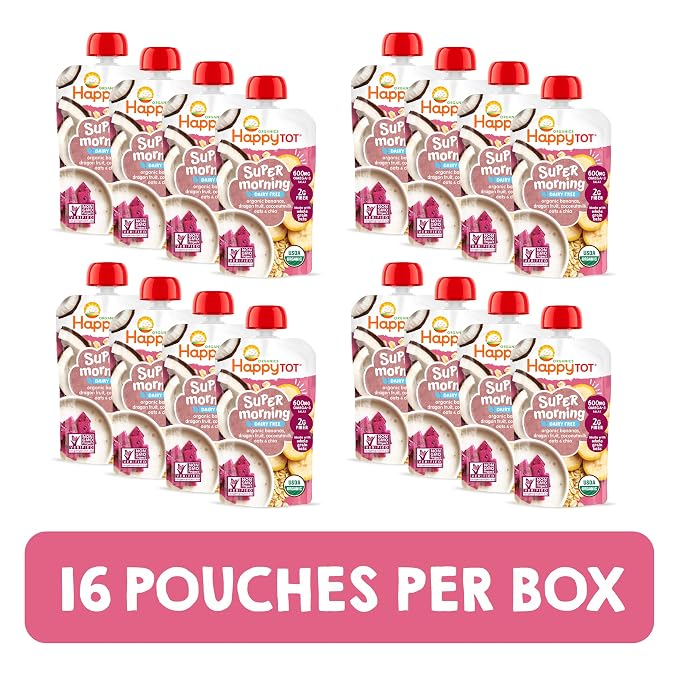 Happy Tot Organics Stage 4 Baby Food Pouches, Gluten Free, Vegan & Dairy Free - Image 4