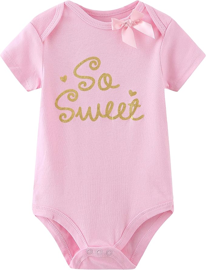 Baby Layette Set Baby Boys' 9-Piece Bodysuits Pants Set Toddler Girl Boy Unisex - Image 2