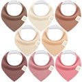 KeaBabies 8-Pack Bandana Bibs for Baby Girls, Boys by KeaBabies