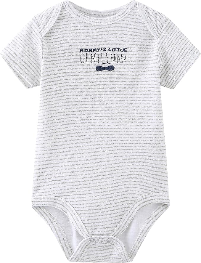 Baby Layette Set Baby Boys' 9-Piece Bodysuits Pants Set Toddler Girl Boy Unisex - Image 2