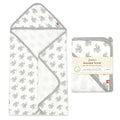 Zutano Hooded Baby Towels, Organic Cotton Baby Bath Towel, Ultra Soft and by Zutano
