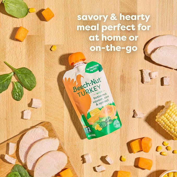 Beech-Nut Turkey Baby Food Pouches - Image 5