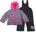 Arctic Quest Little Girls Bib Snow Pants and Ski Jacket Water-Resistant Snowsuit by ArcticQuest