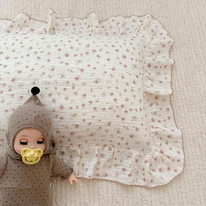 BuLuTu 2-Layer Cotton Muslin Toddler Pillowcases - Image 8